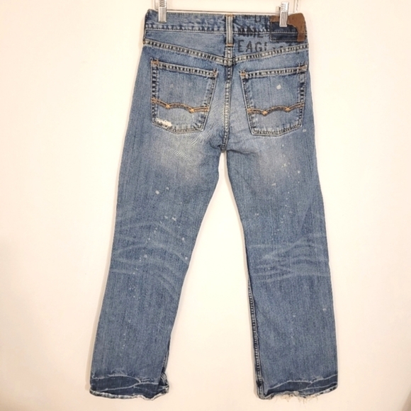 American Eagle low rise bootcut men's jeans size 26/28 - Picture 2 of 14